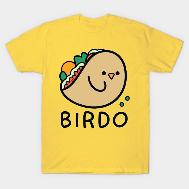 Taco Bird T-Shirt by SubtleSplit